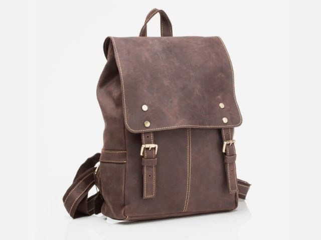 Brown Backpack